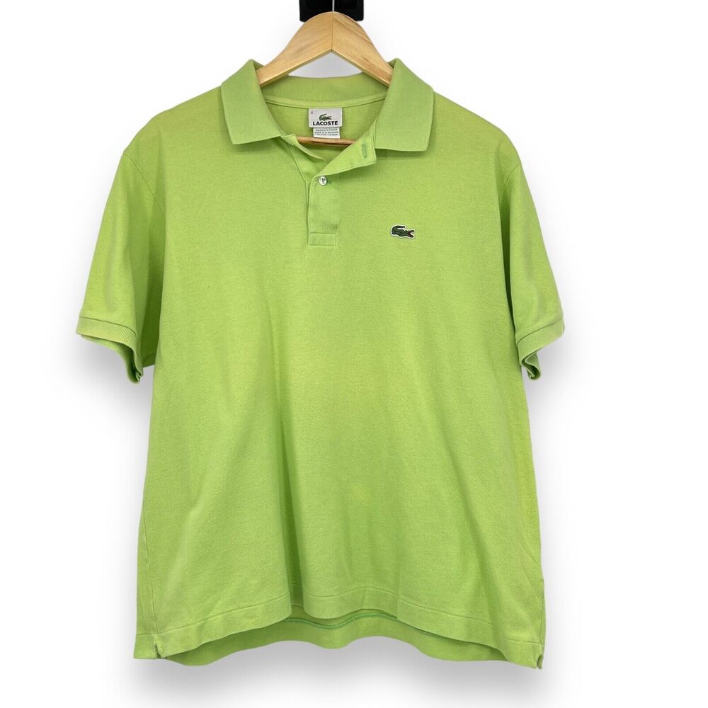 Lacoste Polo Shirt Men's Size 6 Green